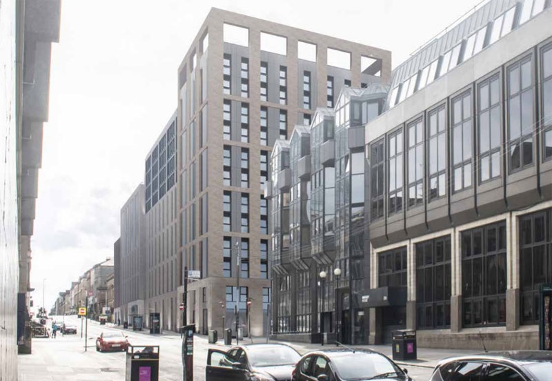 Glasgow student block gains planning permission